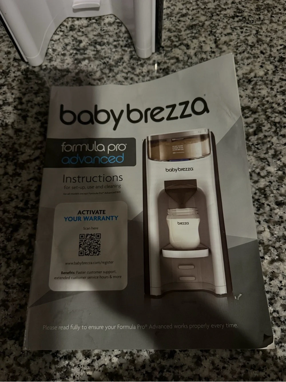 Babybrezza Formula Pro Advanced Baby Formula Dispenser - White